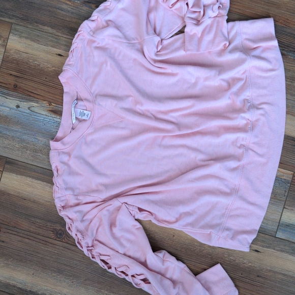 Victoria secret Laced arms lounge shirt top - Picture 1 of 6